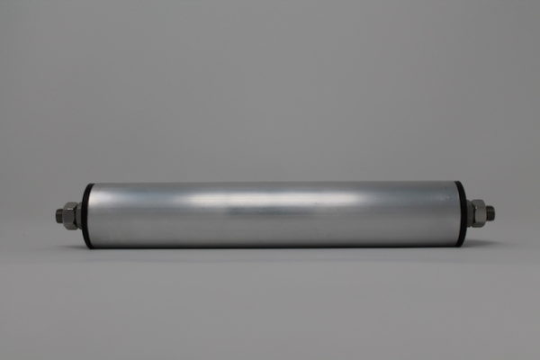 Tragrollen Tragrolle Aluminium Alu mit Außengewinde Rollenbahnen Ø25 mm 50 cm 