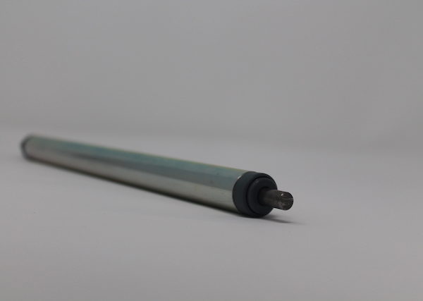 Tragrolle aus Stahl mit Federachse 20mmx1,5mm