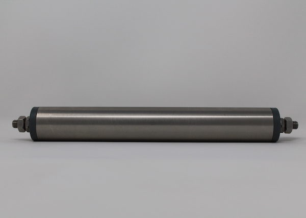 Tragrolle aus Edelstahl mit Außengewinde 40mmx1,5mm