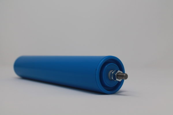 Tragrolle aus Kunststoff mit Außengewinde, rostfrei 50mmx2,8mm
