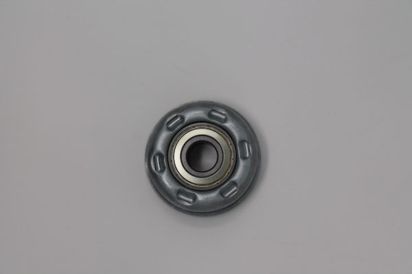 Tragrolleneinsatz aus Stahl für Rohr 80mmx2,0mm