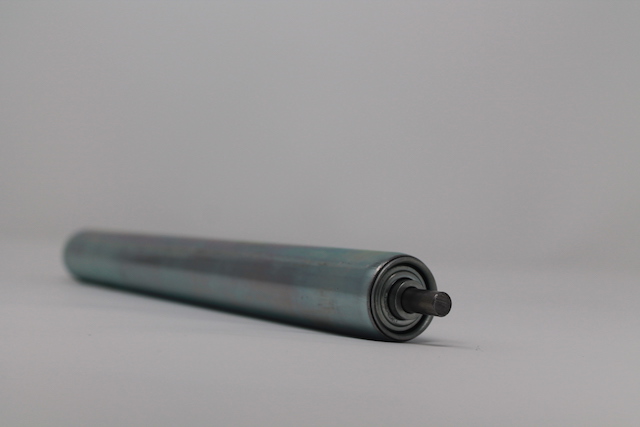 Tragrolle aus Stahl mit Federachse 30mmx15mm 2