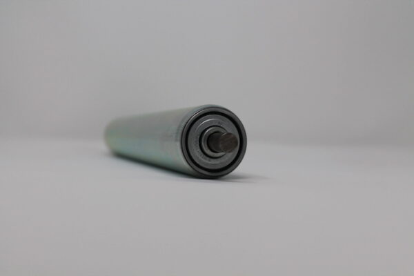 Tragrolle aus Stahl mit Federachse 40mmx15mm 2