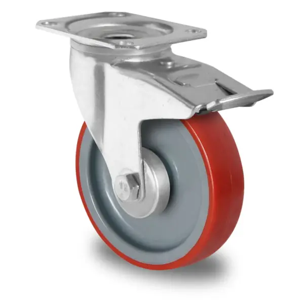 lenkrolle mit totalfeststeller o 125 mm serie n2u6 rollenlager 1.webp