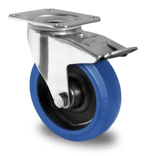 lenkrolle mit totalfeststeller o 125 mm serie r4f1 rollenlager 1.webp