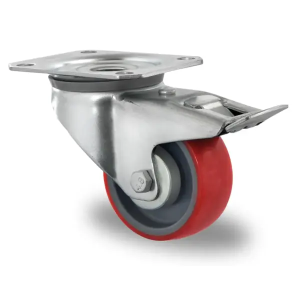 lenkrolle mit totalfeststeller o 80 mm serie n2u6 rollenlager 1.webp