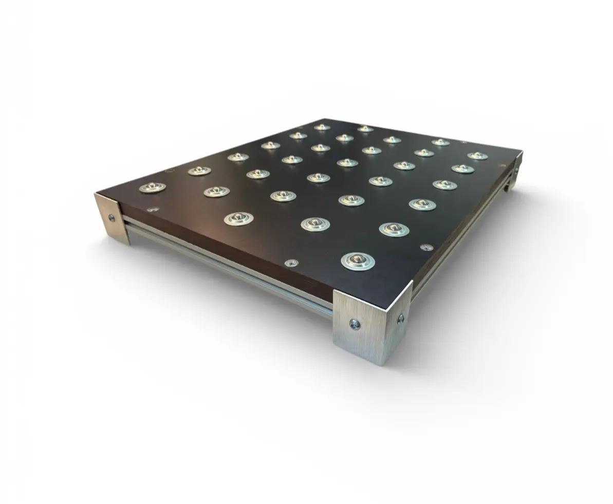 Kugelrollentisch Rollenbahn fuer Plattformwaagen 1.webp