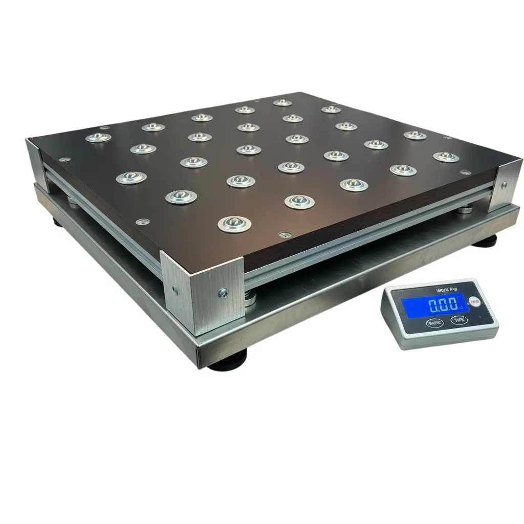 Kugelrollentisch Rollenbahn fuer Plattformwaagen 2.webp