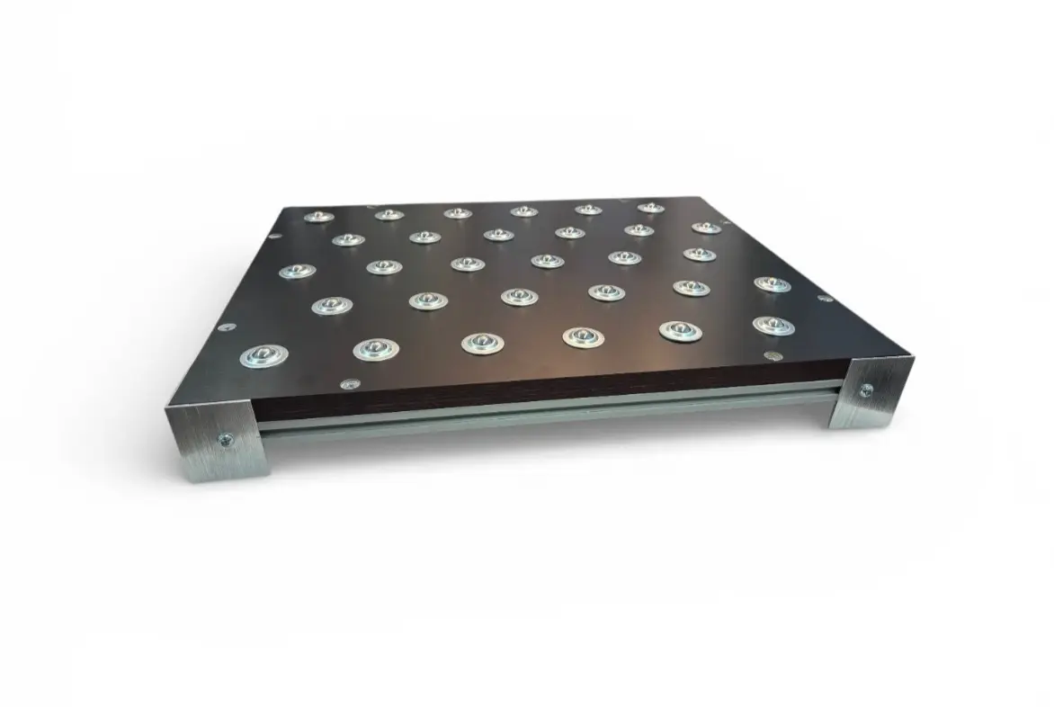 Kugelrollentisch Rollenbahn fuer Plattformwaagen 3.webp